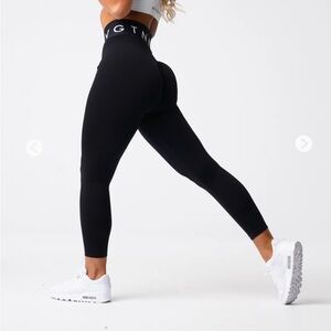 NVGTN Black Sport Seamless Leggings